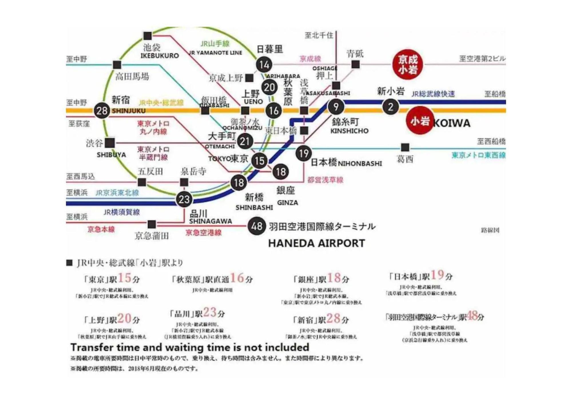 טוקיו Jr 66Sqm 1F Family Suite 2Ldk Jr Koiwa-Keisei Koiwa-Asakusa-Oshiage-Shinjuku-Ueno מראה חיצוני תמונה
